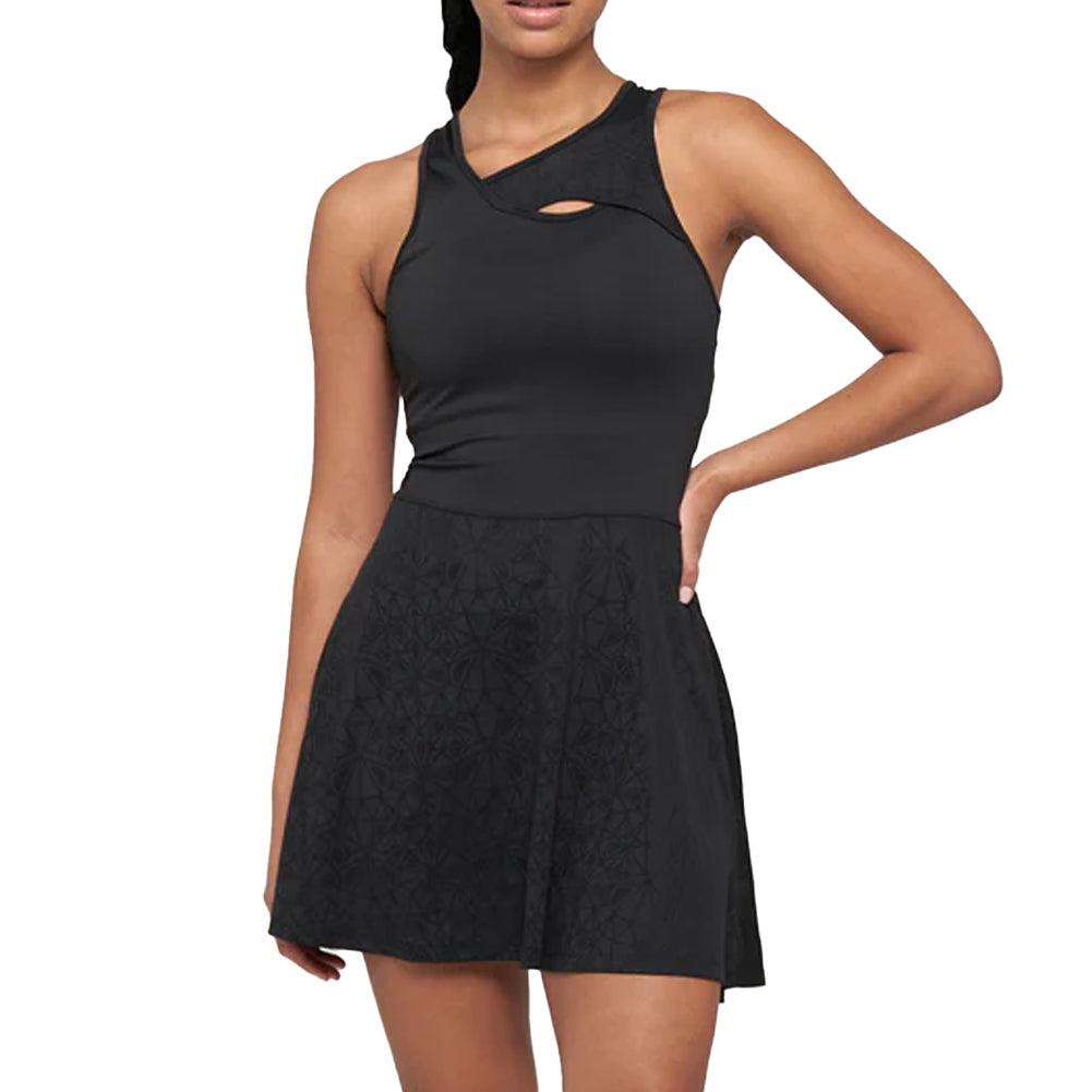 Women`s Elite Phenom Tennis Dress Black LIJA