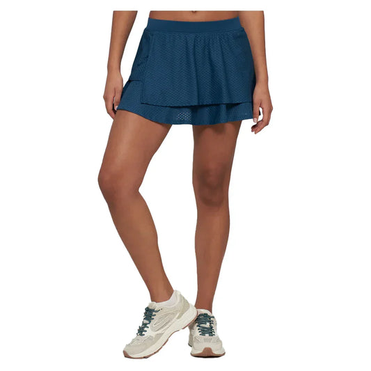 Women`s Circle Mesh Layer 13 Inch Tennis Skort Dragonfly LIJA XS DRAGONFLY