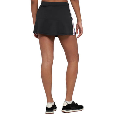 Women`s Racer 13 Inch Tennis Skort Black and Multi LIJA