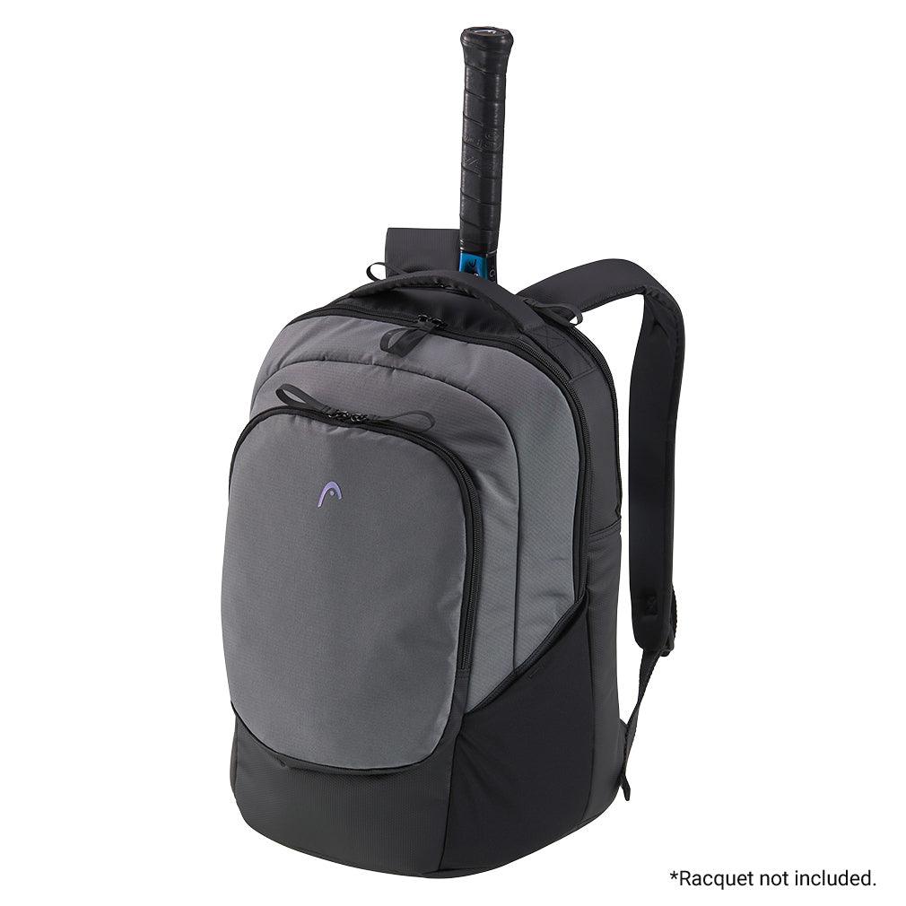 Pro X Tennis Backpack (30L) Black and Dark Grey BAGS HEAD