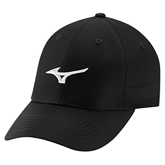 Tour Adjustable LW Hat Black and White MIZUNO ONE_SIZE Black