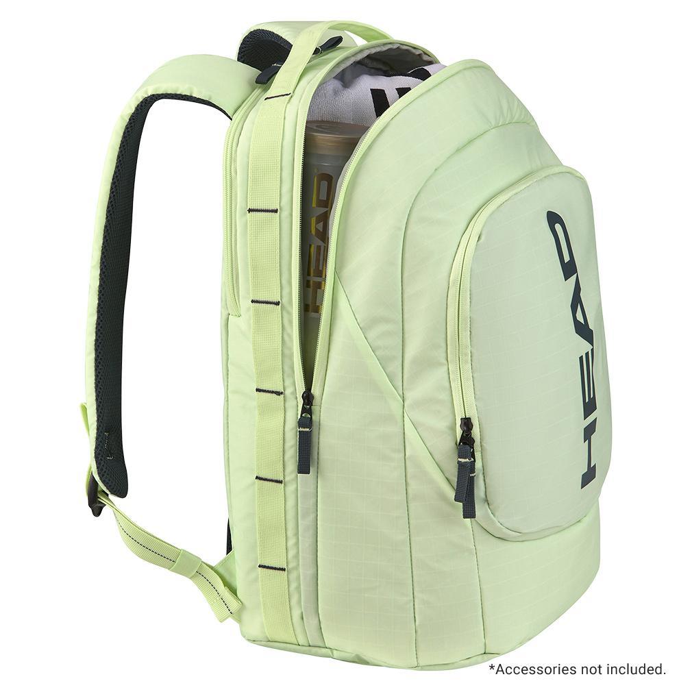 Pro X Tennis Backpack 30L Liquid Lime and Anthracite Bags HEAD