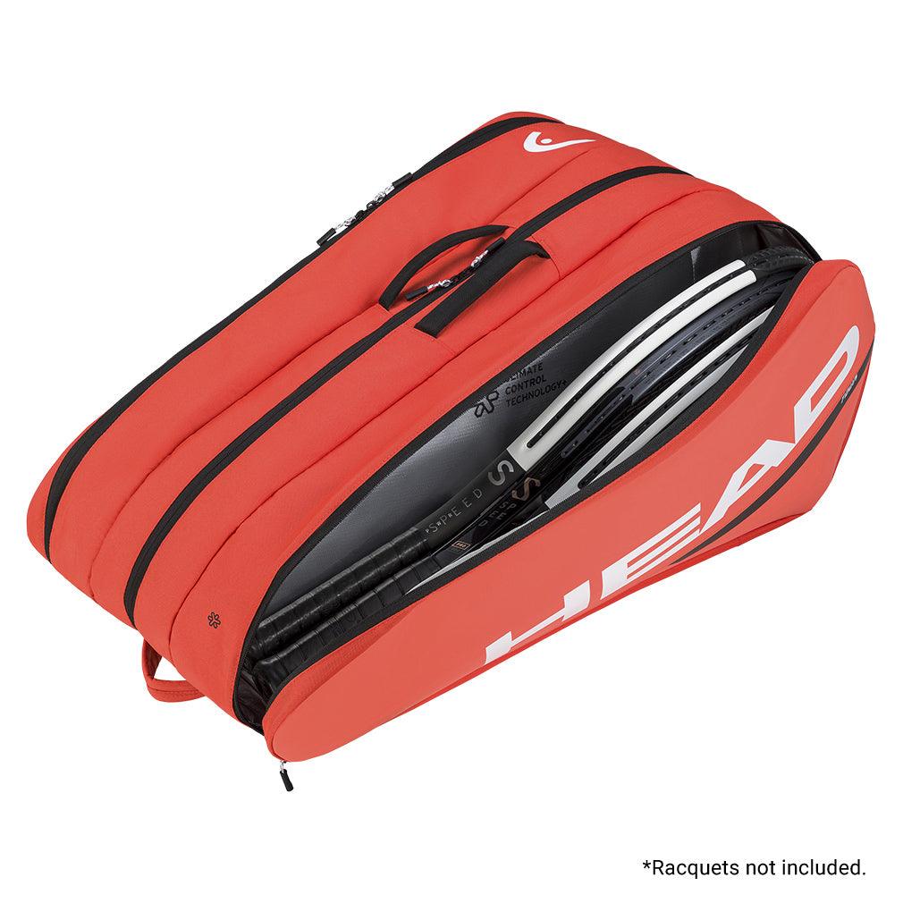 Tour Tennis Racquet Bag XL (12R) Fluorescent Orange BAGS HEAD