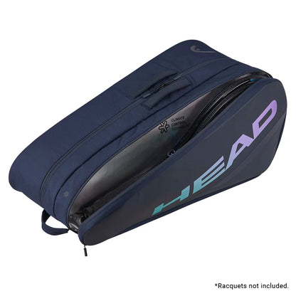 Tour Tennis Racquet Bag L (9R) Navy HEAD
