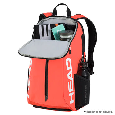 Tour Tennis Backpack Fluorescent Orange Bags HEAD