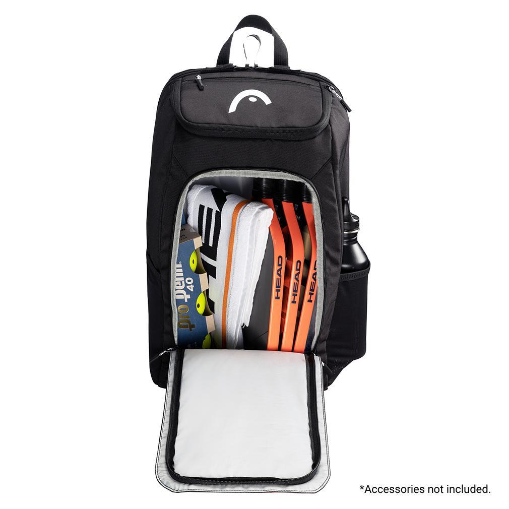 Pro Pickleball Backpack 26L Black and White PROMOTIONS HEAD