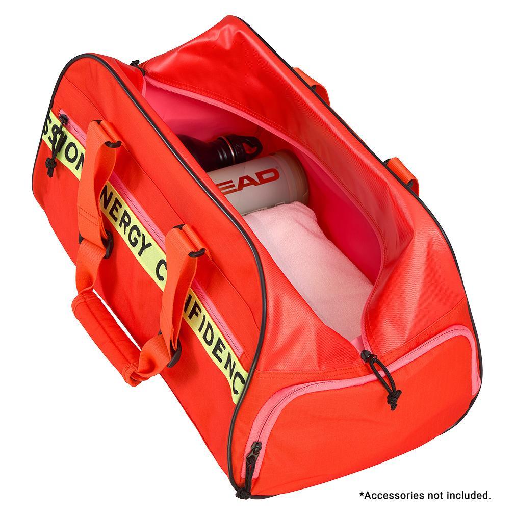 Pro X Court Bag 40L Fluorescent Orange and Lemon SHOP BY PLAYER HEAD