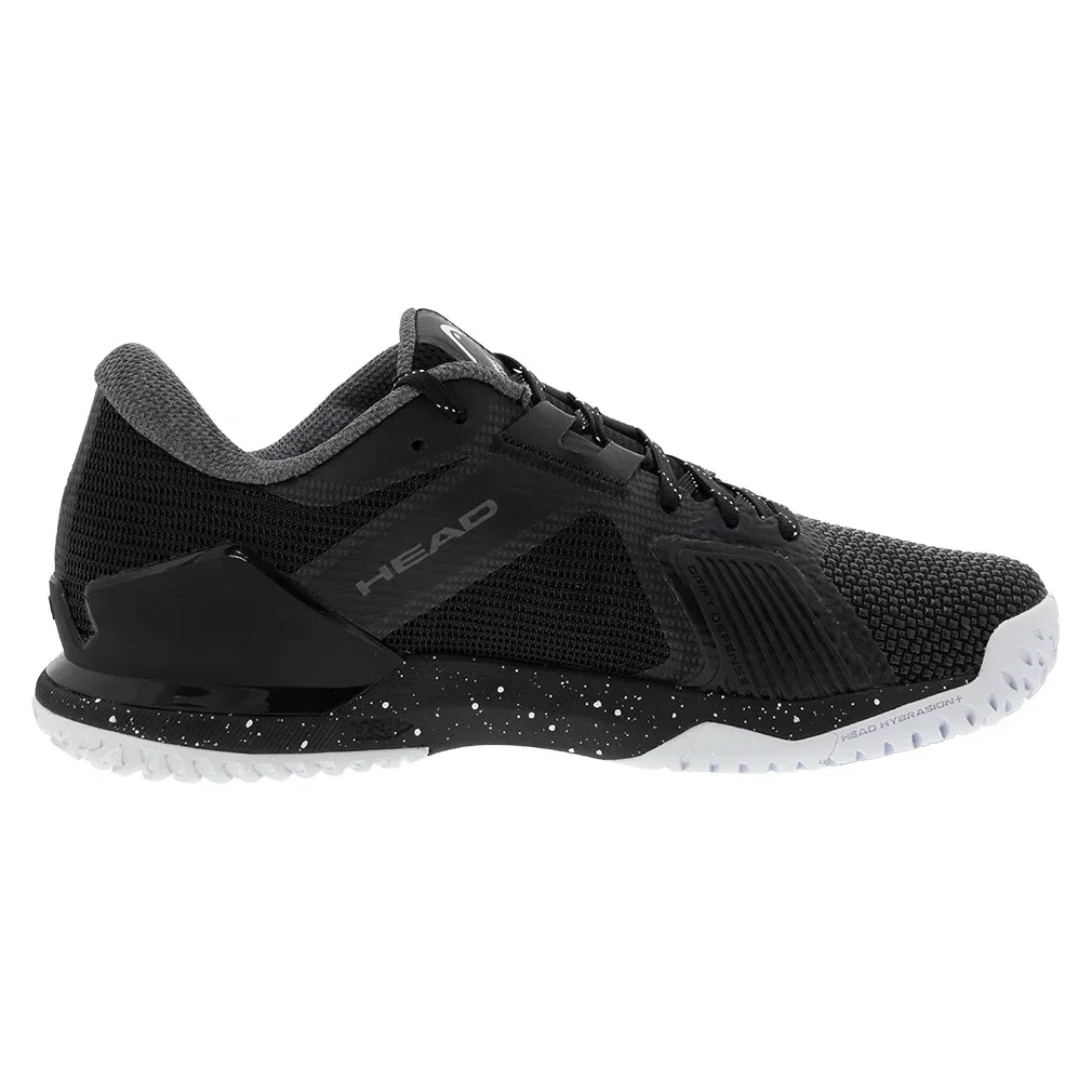 Men`s Sprint Pro 4.0 SF Tennis Shoes Black and White HEAD