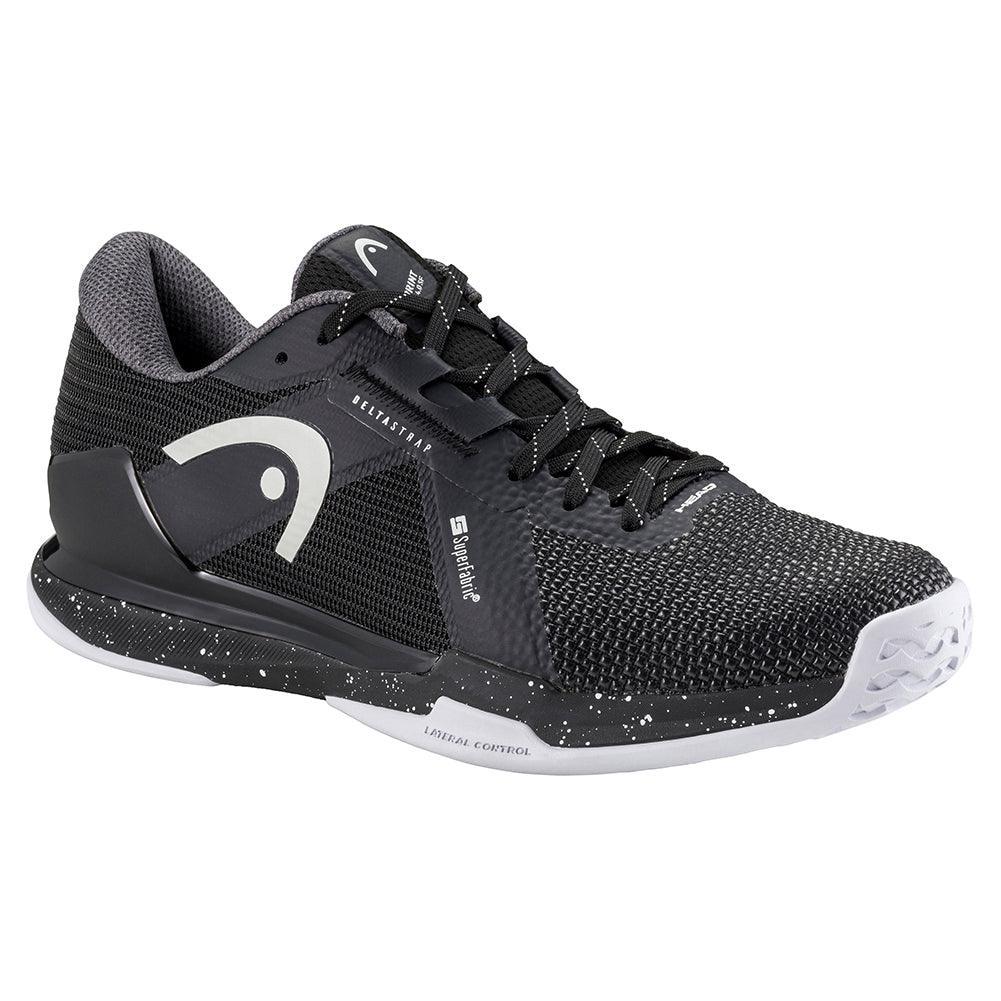 Men`s Sprint Pro 4.0 SF Tennis Shoes Black and White HEAD