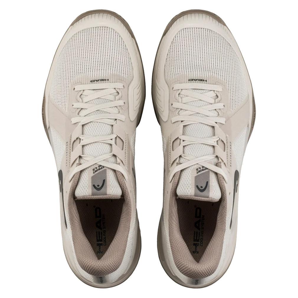 Men`s Sprint Pro 4.0 Tennis Shoes Willow Grey and Mocha HEAD