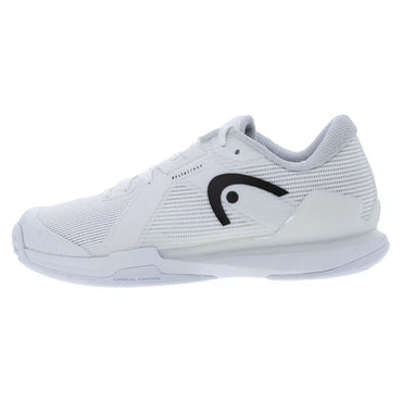 Men`s Sprint Pro 4.0 Tennis Shoes White and Black HEAD