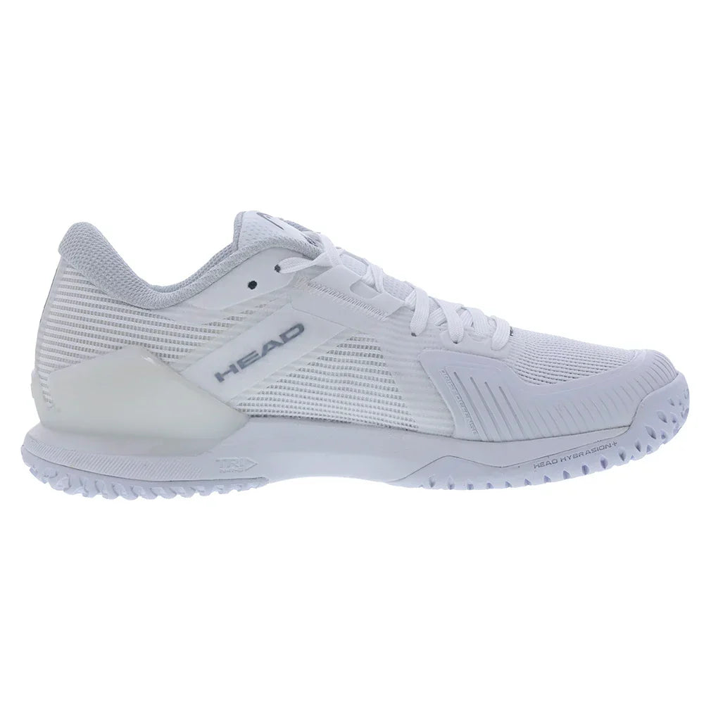 Men`s Sprint Pro 4.0 Tennis Shoes White and Black HEAD