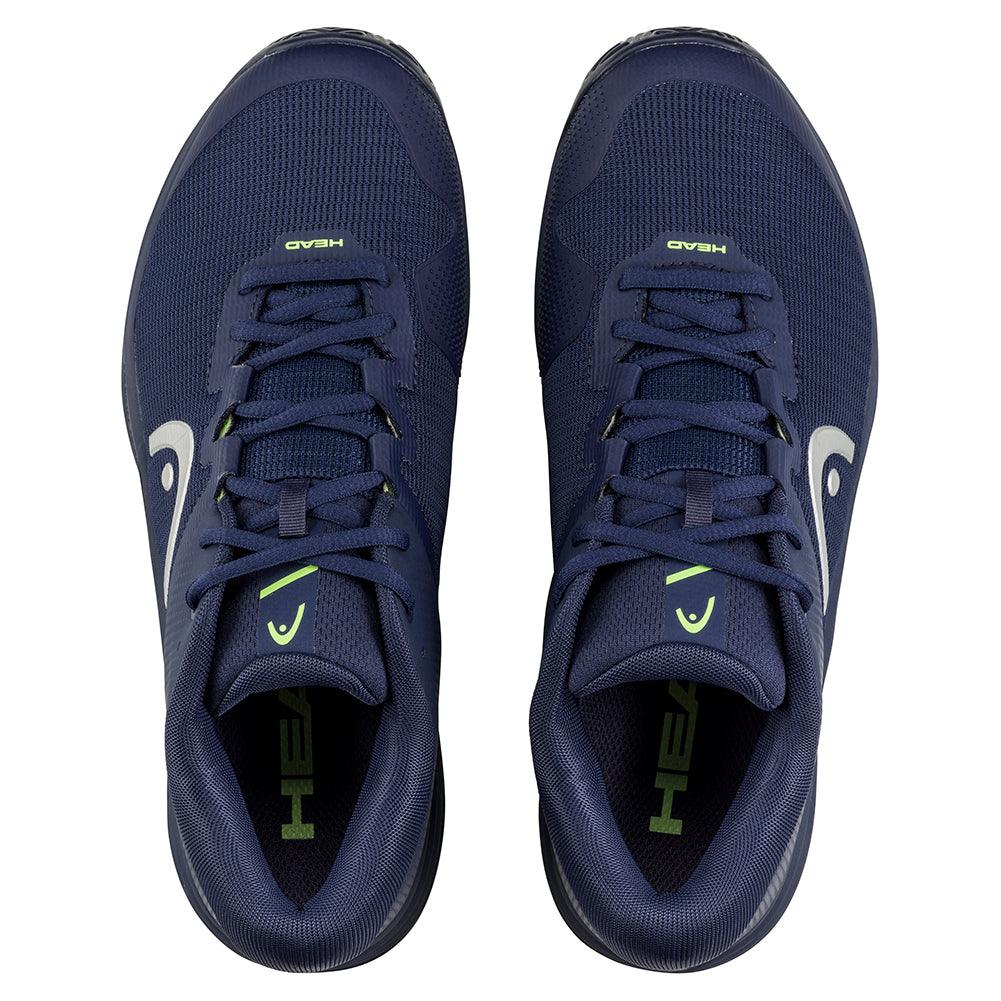 Men`s Revolt Pro 4.5 Clay Tennis Shoes Navy and Lime HEAD