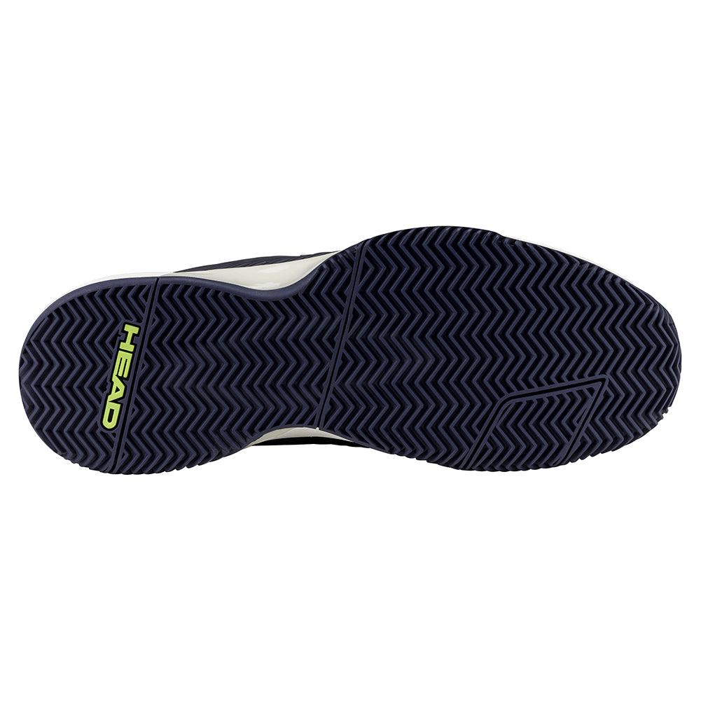Men`s Revolt Pro 4.5 Clay Tennis Shoes Navy and Lime HEAD
