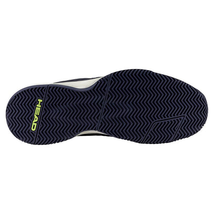 Men`s Revolt Pro 4.5 Clay Tennis Shoes Navy and Lime HEAD