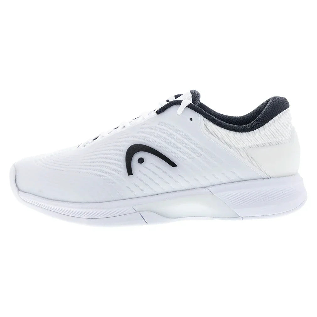 Men`s Revolt Pro 4.5 Tennis Shoes White and Black HEAD