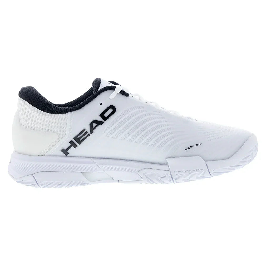 Men`s Revolt Pro 4.5 Tennis Shoes White and Black HEAD