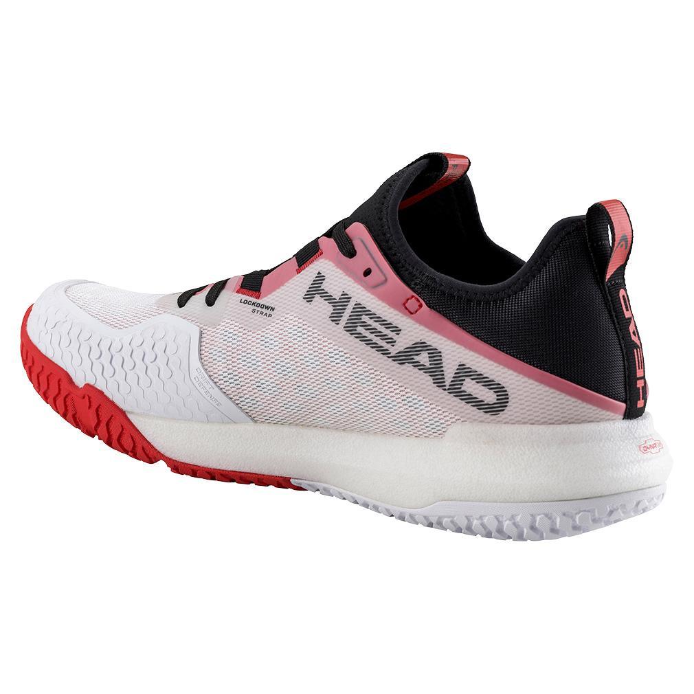 Men`s Motion Pro Pickleball Shoes White and Red SHOES HEAD 7.5