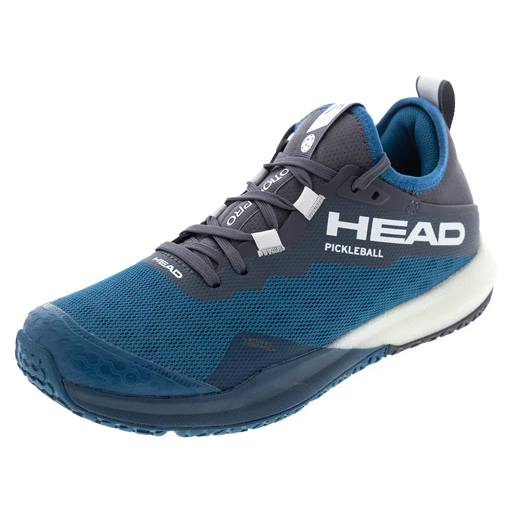 Men`s Motion Pro Pickleball Shoes Twilight Blue and White HEAD 7 Blue