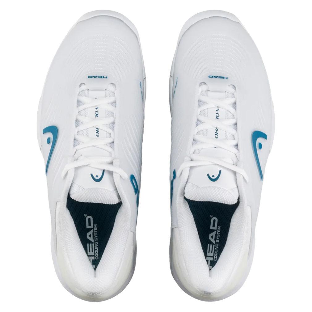 Women`s Revolt Pro 4.5 Tennis Shoes White and Twilight Blue HEAD