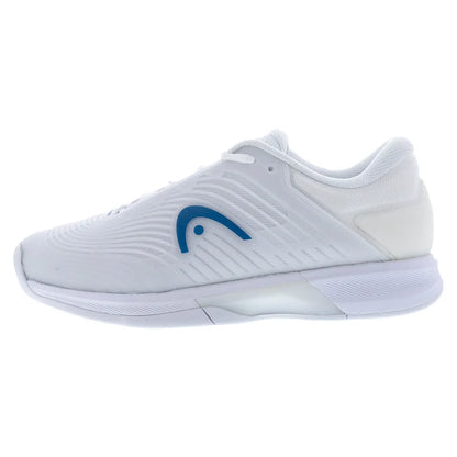 Women`s Revolt Pro 4.5 Tennis Shoes White and Twilight Blue HEAD