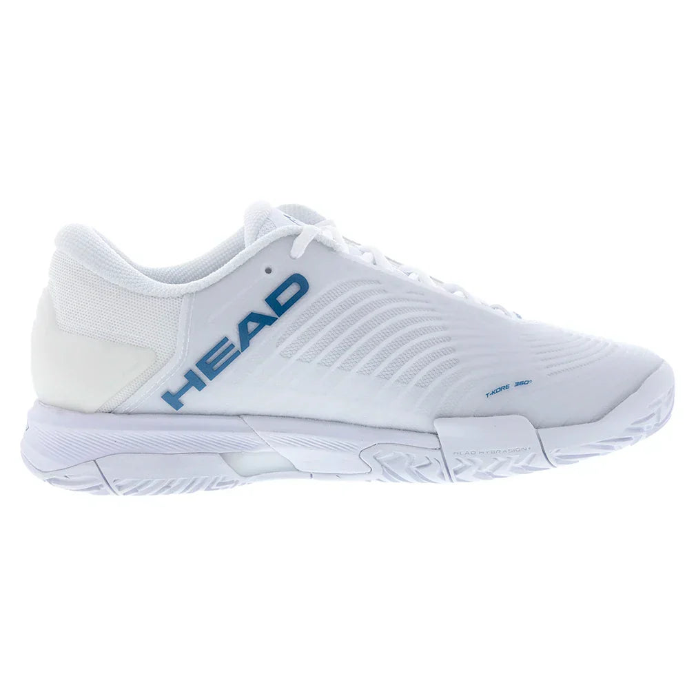Women`s Revolt Pro 4.5 Tennis Shoes White and Twilight Blue HEAD