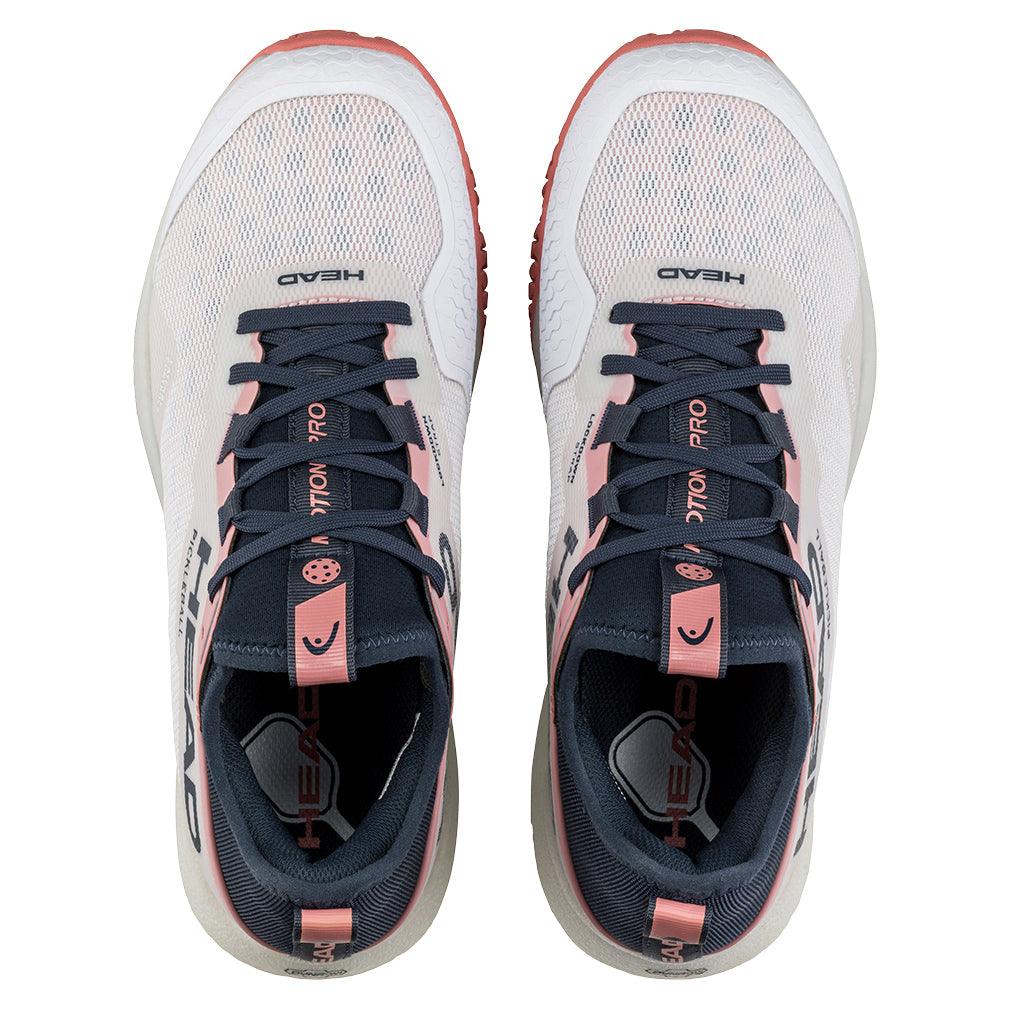 Women`s Motion Pro Pickleball Shoes White and Blueberry HEAD
