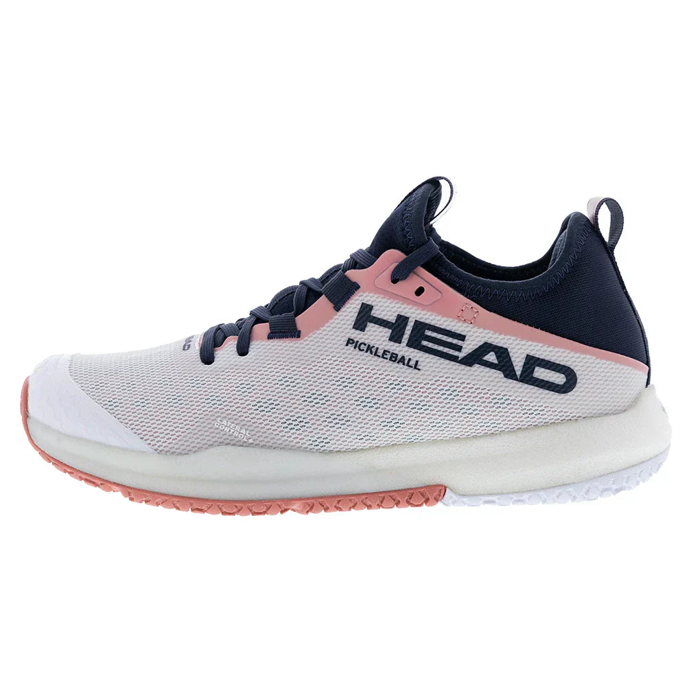 Women`s Motion Pro Pickleball Shoes White and Blueberry HEAD
