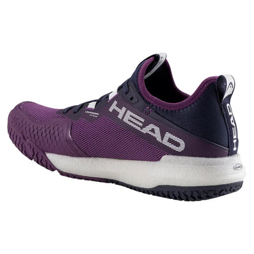 Women`s Motion Pro Pickleball Shoes Plum and White HEAD