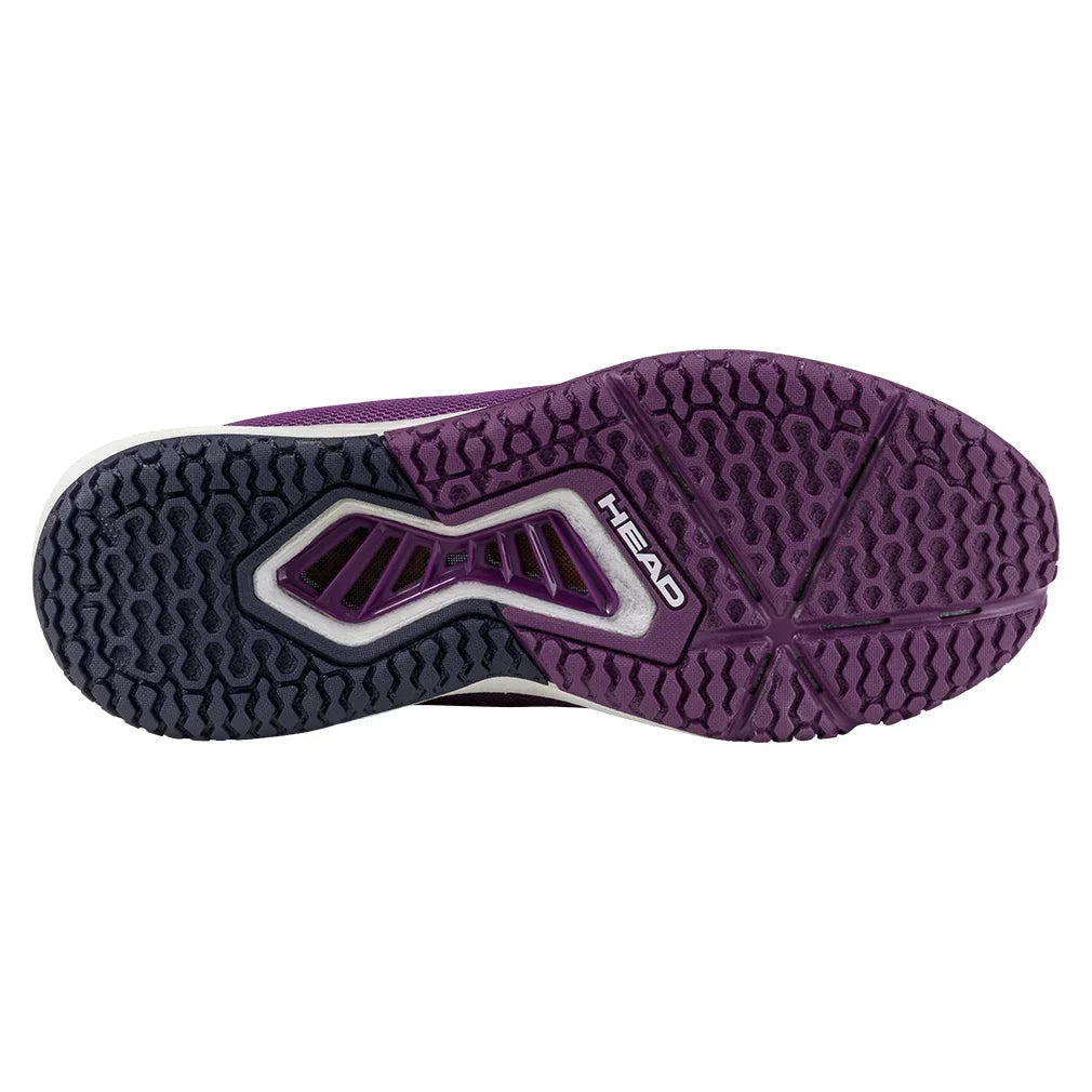 Women`s Motion Pro Pickleball Shoes Plum and White HEAD