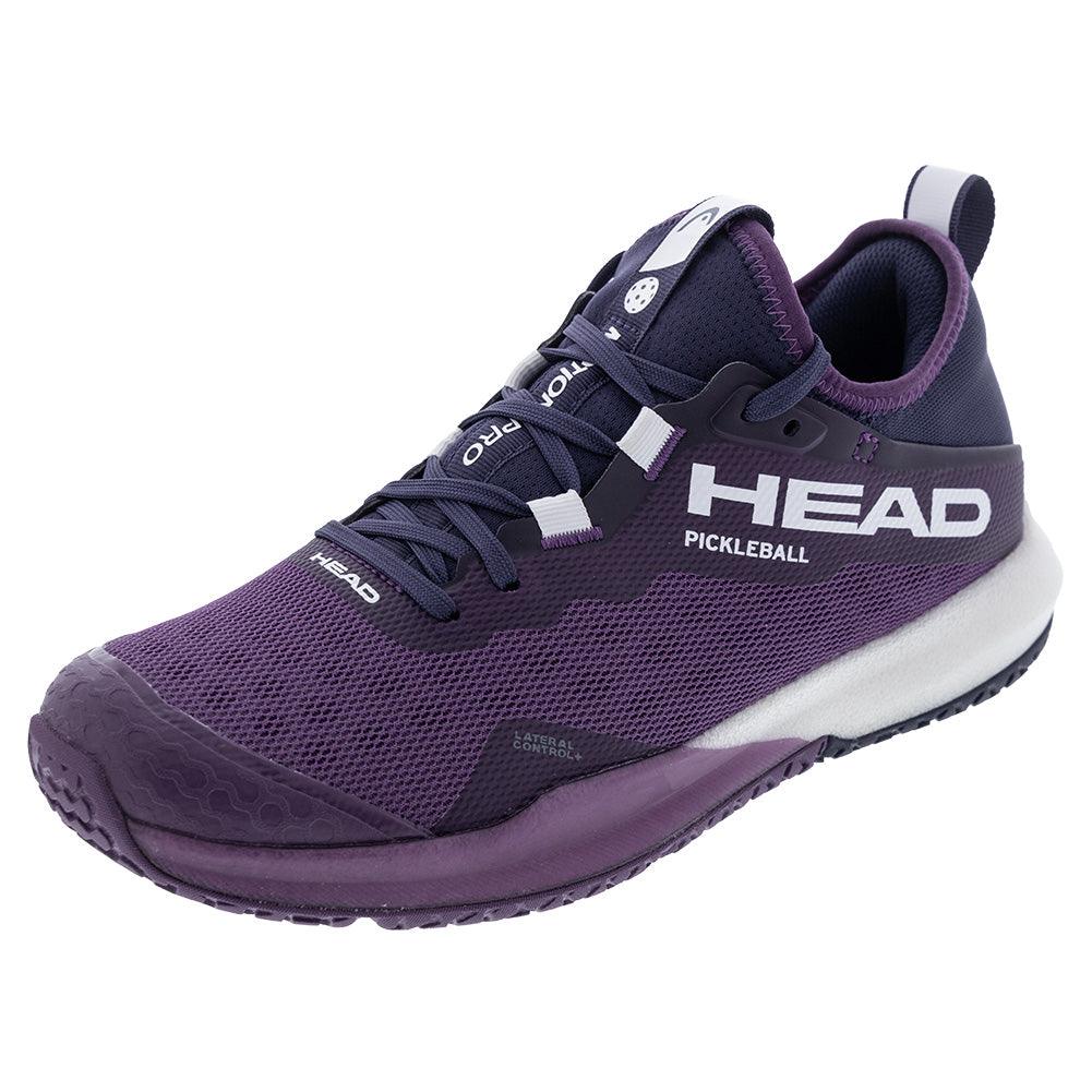 Women`s Motion Pro Pickleball Shoes Plum and White HEAD 5.5 PLUM