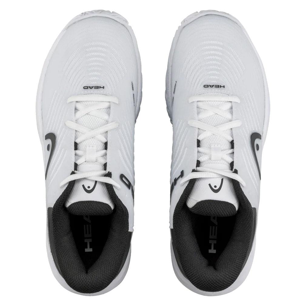 Juniors Revolt Pro 4.5 Tennis Shoes White and Black HEAD