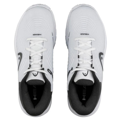 Juniors Revolt Pro 4.5 Tennis Shoes White and Black HEAD