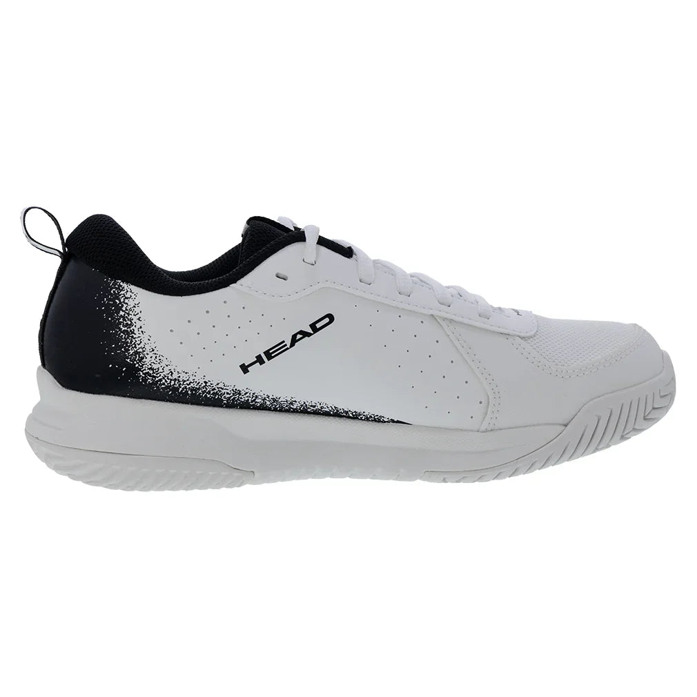 Juniors Sprint Court 4.0 Tennis Shoes White and Black HEAD