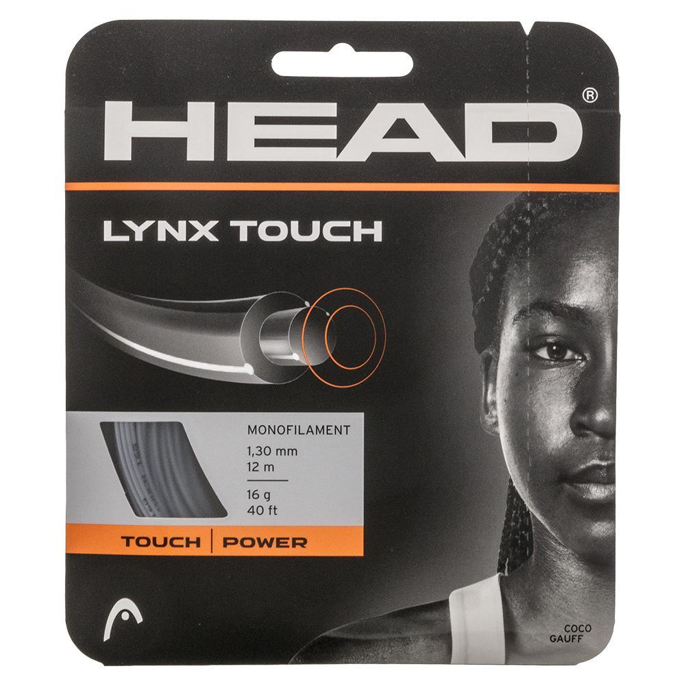 Lynx Touch Tennis String Transparent Black Strings HEAD 17