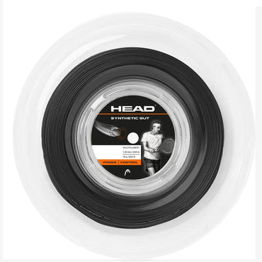 Synthetic Gut Tennis String Reel Strings HEAD Black 16