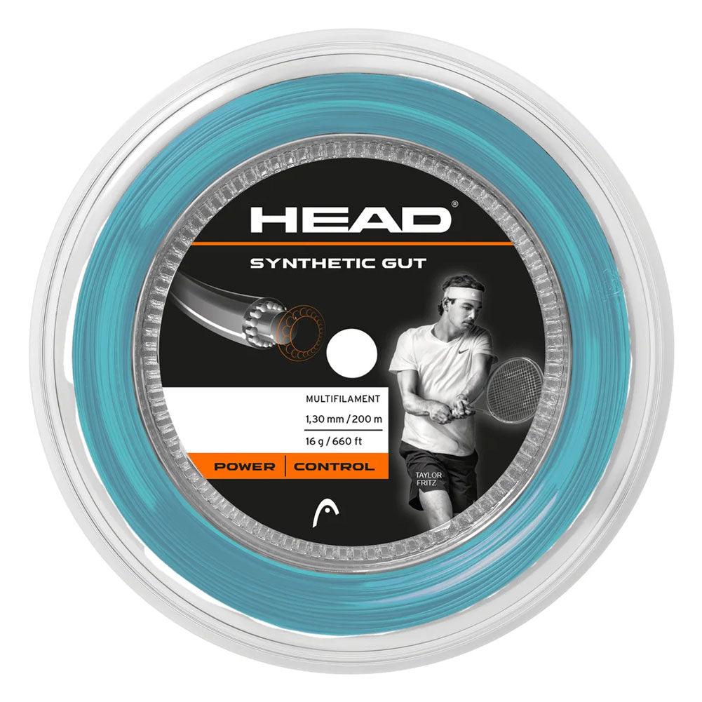 Synthetic Gut Tennis String Reel Strings HEAD Blue 16