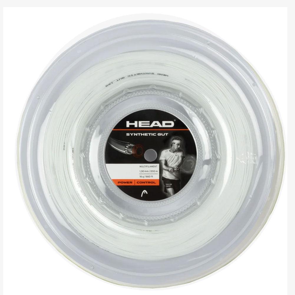 Synthetic Gut Tennis String Reel Strings HEAD White 16