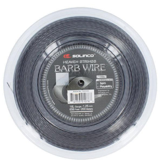 Barb Wire 16L 1.25MM Reel Tennis String Strings SOLINCO Default Title