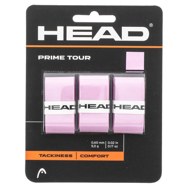 Prime Tour Tennis Overgrip 3-Pack Pink Grips HEAD