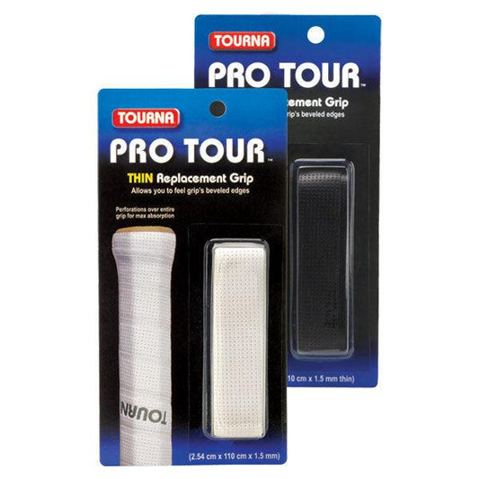 Pro Tour Replacement Tennis Grip Grips TOURNA Black
