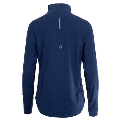 Women's Relaxed Mock Zip Tennis Top Womens Apparel BLOQUV