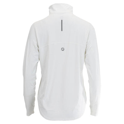 Women's Relaxed Mock Zip Tennis Top Womens Apparel BLOQUV