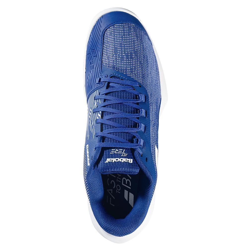 Men's Jet Tere 2 All Court Tennis Shoes Mombeo Blue Top Tennis Shoes BABOLAT