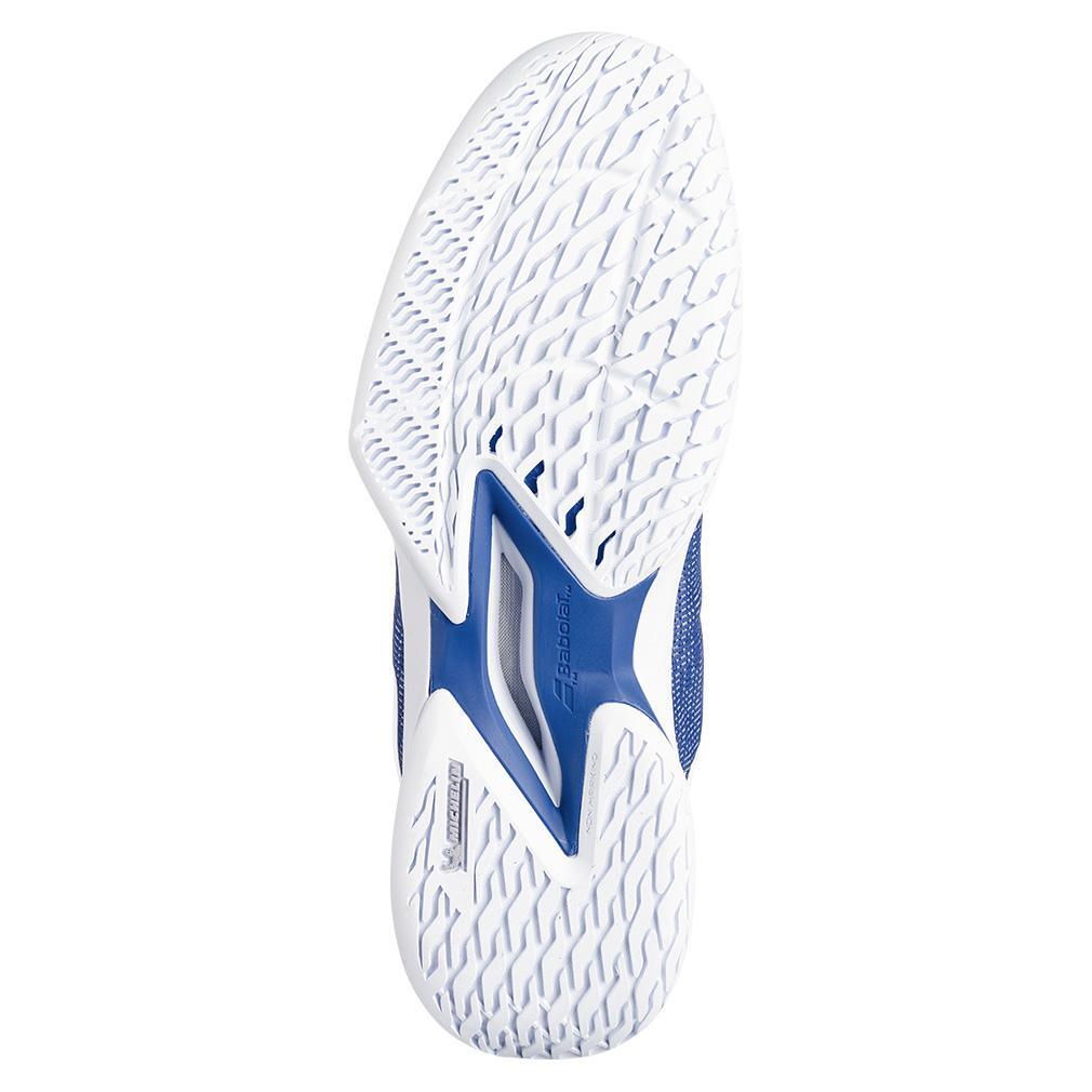 Men's Jet Tere 2 All Court Tennis Shoes Mombeo Blue Top Tennis Shoes BABOLAT