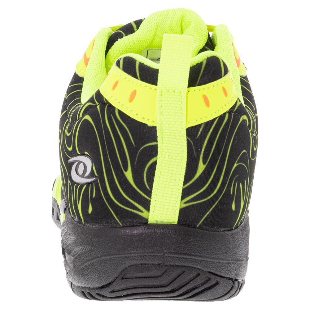 Unisex DinkShot Pickleball Shoes Lime and Black Shoes ACACIA