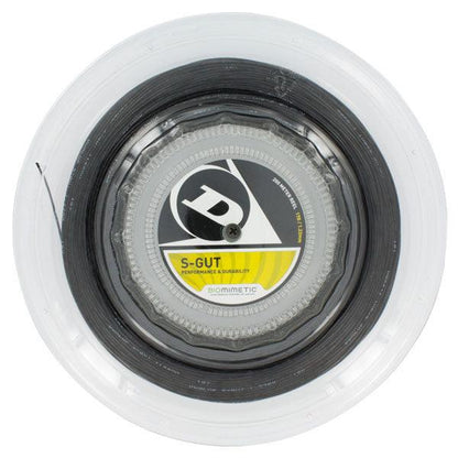 S-Gut 17G Black Reel Tennis String Strings DUNLOP Default Title
