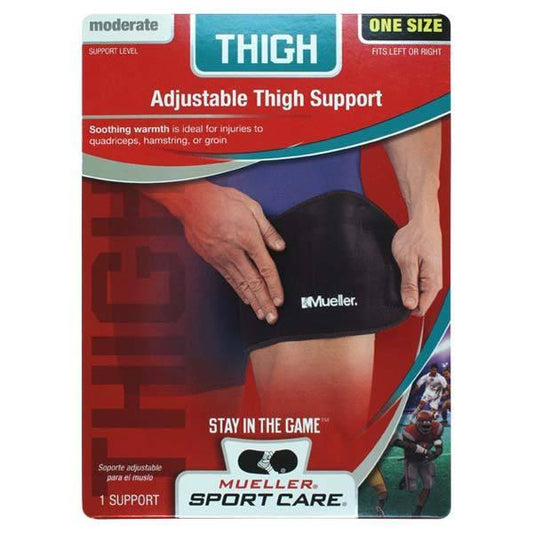 Mueller Thigh Support Black Sports Medicine MUELLER Black