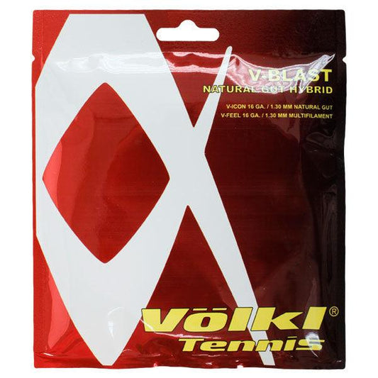 V-Blast 16G Hybrid Tennis String Strings VOLKL White