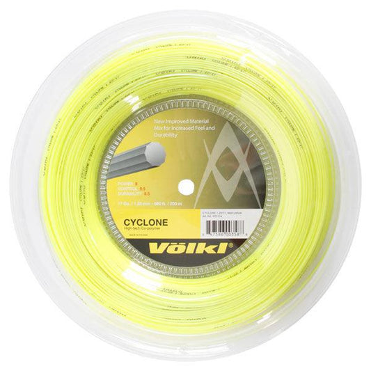 Cyclone 17G Neon Yellow Tennis String Reel Strings VOLKL Default Title